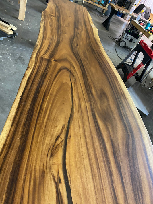 14 foot Monkey Pod slab