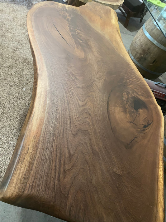 Walnut dining table