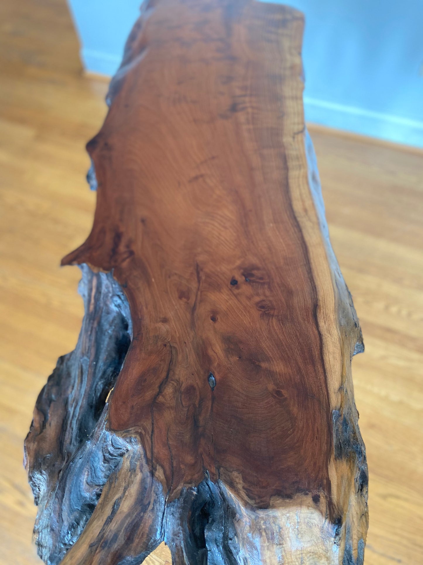 Redwood console table