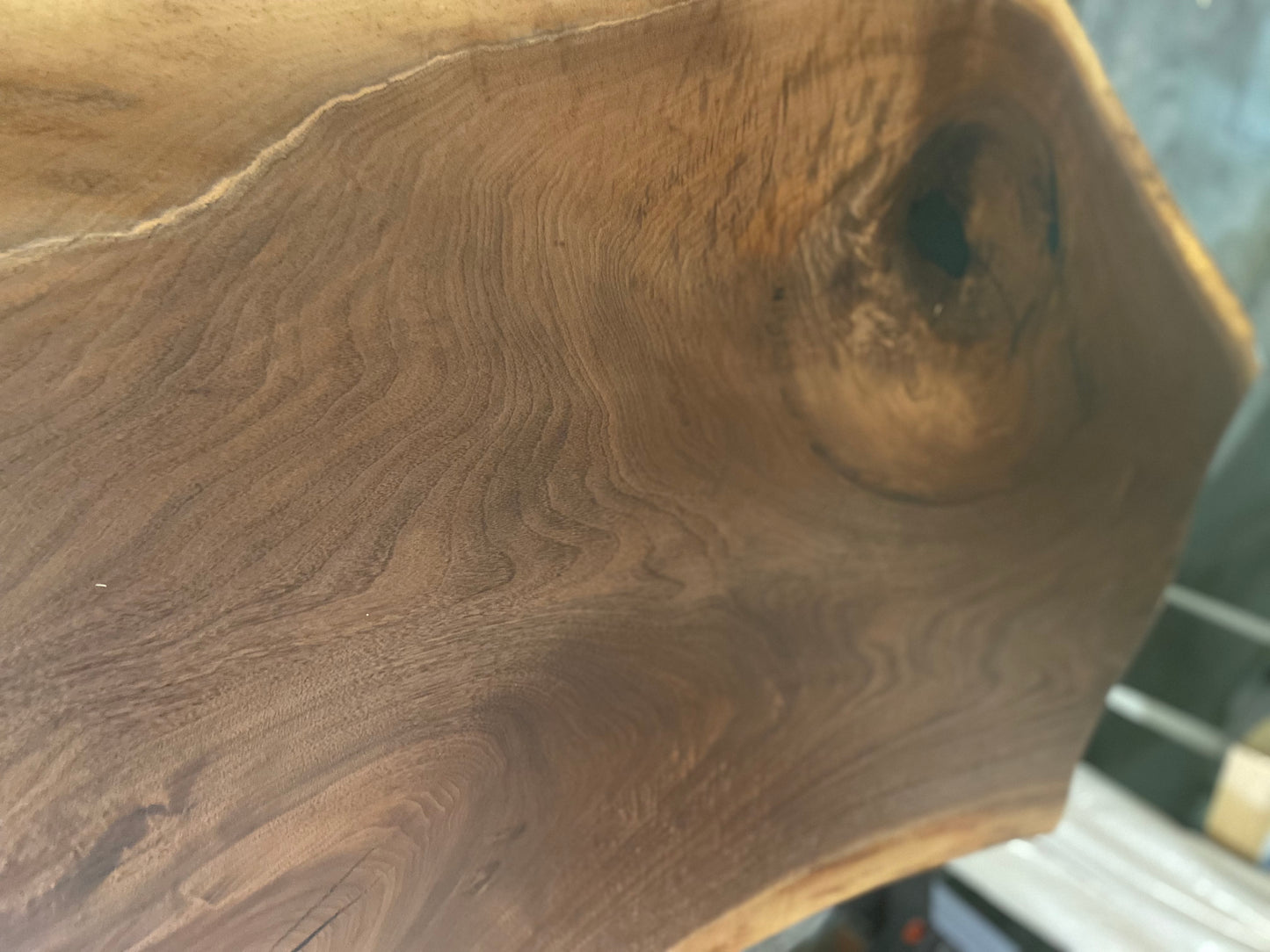 Walnut dining table