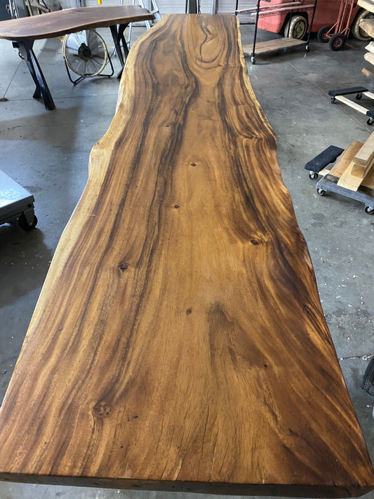 14 foot Monkey Pod slab