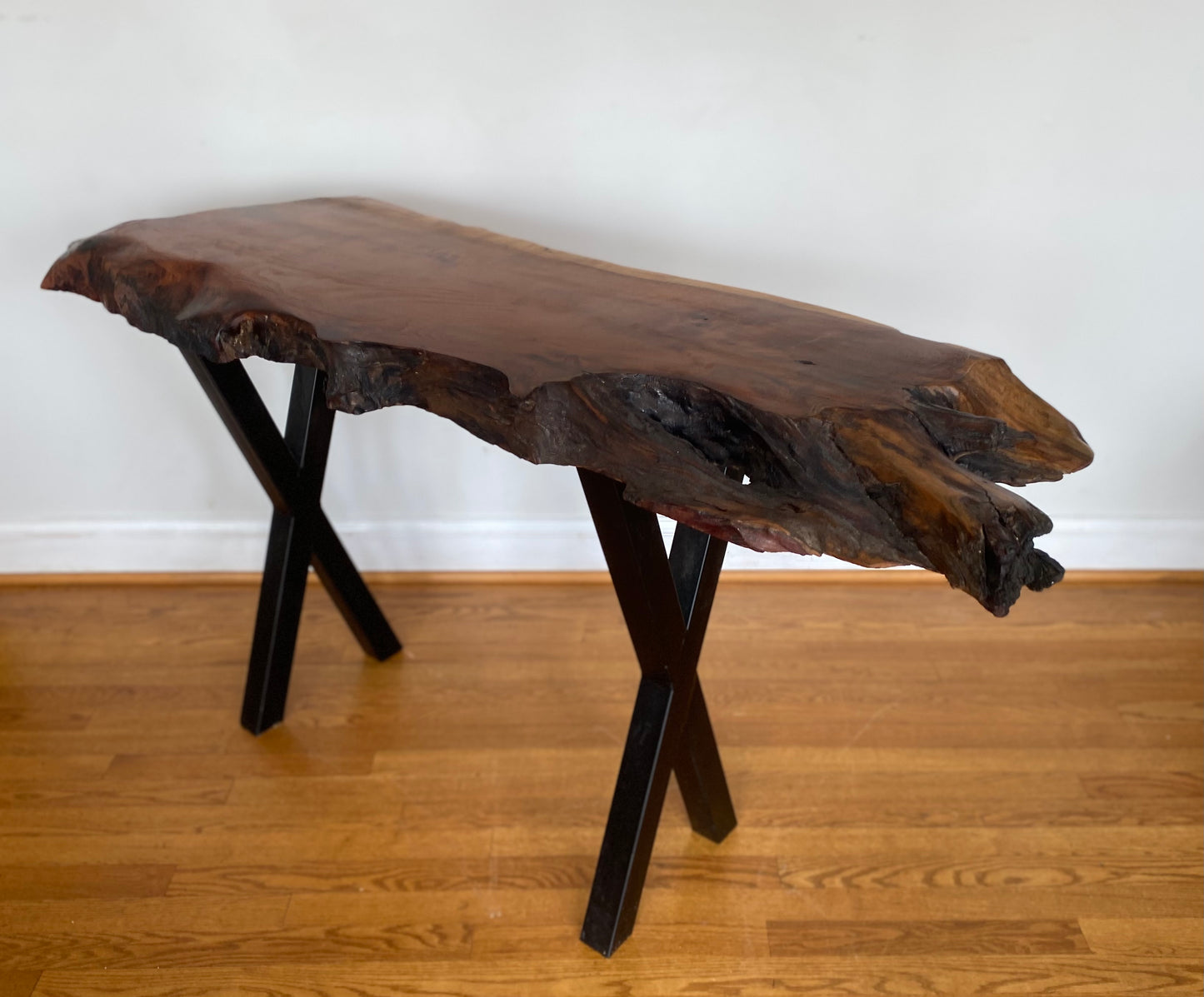 Redwood console table