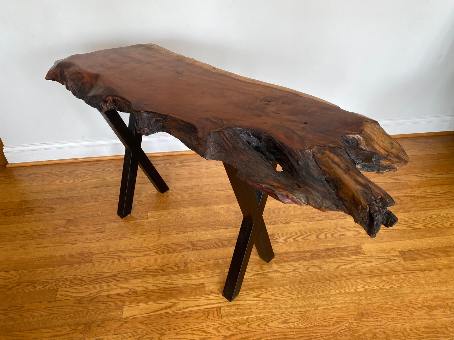 Redwood console table