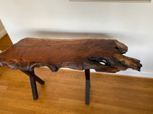 Redwood Accent table live edge