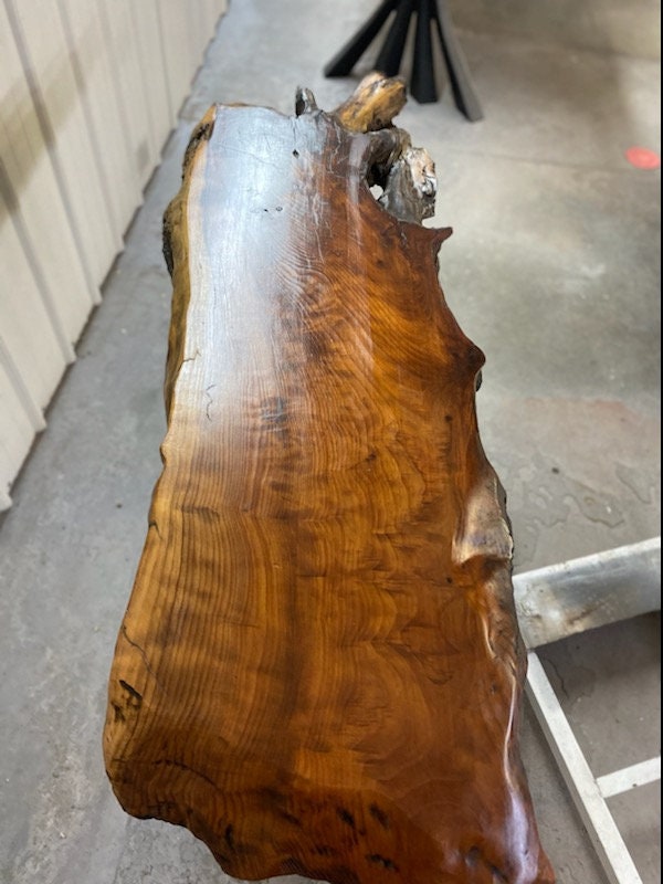 Redwood Accent table live edge