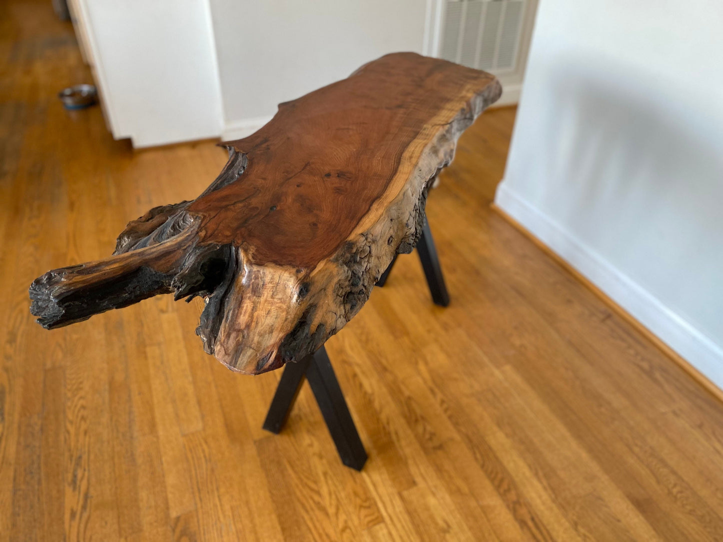Redwood Accent table live edge